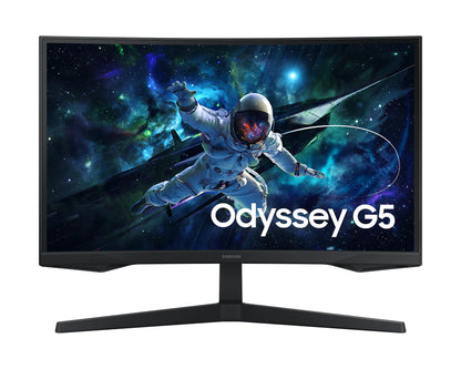 Samsung 32” Odyssey G5 Curved Gaming Monitor – 2K QHD, 165Hz, 1ms, HDR10, FreeSync Premium (LS32CG552EMXUE) - Globaltech.tc