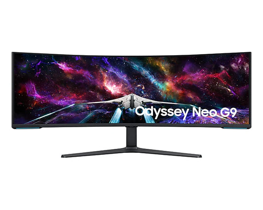 Samsung 57” Odyssey Neo G9 G95NC Curved Gaming Monitor – Dual UHD, 240Hz, 1ms, Quantum Matrix, HAS (LS57CG952NMXUE) - Globaltech.tc