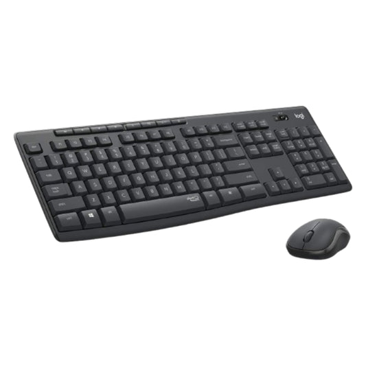 Logitech MK295 Wireless Keyboard & Mouse Combo – Silent Typing, Ara Layout - Globaltech.tc