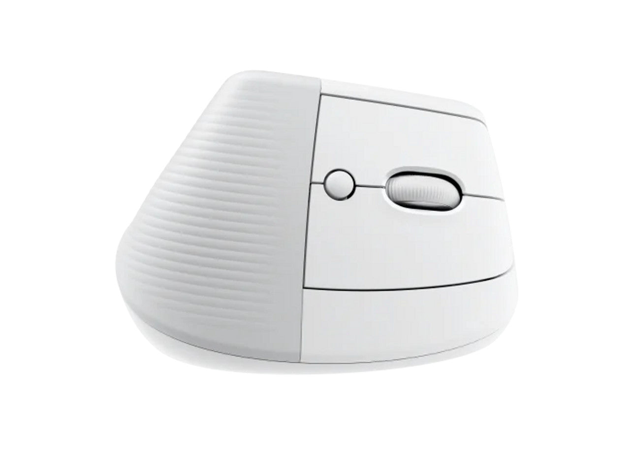 Logitech Lift Vertical Ergonomic Wireless Mouse – Pale Gray, Natural Handshake Grip, Silent Clicks, Long Battery Life - Globaltech.tc