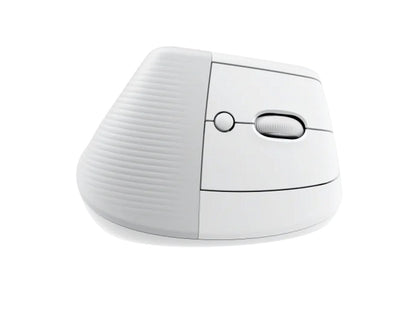 Logitech Lift Vertical Ergonomic Wireless Mouse – Pale Gray, Natural Handshake Grip, Silent Clicks, Long Battery Life - Globaltech.tc