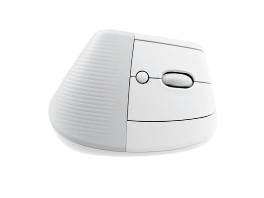Logitech Lift Vertical Ergonomic Wireless Mouse – Pale Gray, Natural Handshake Grip, Silent Clicks, Long Battery Life - Globaltech.tc