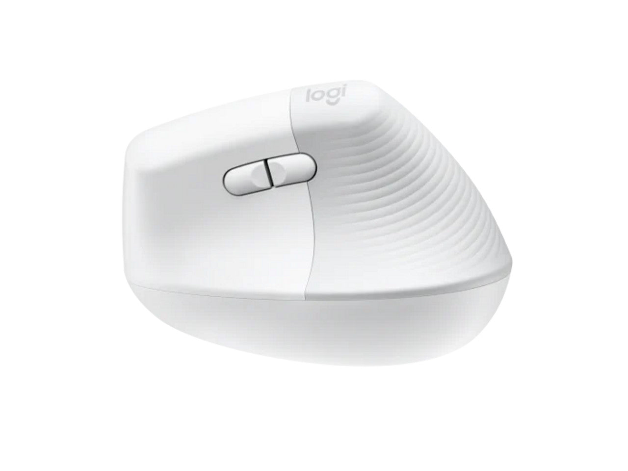 Logitech Lift Vertical Ergonomic Wireless Mouse – Pale Gray, Natural Handshake Grip, Silent Clicks, Long Battery Life - Globaltech.tc