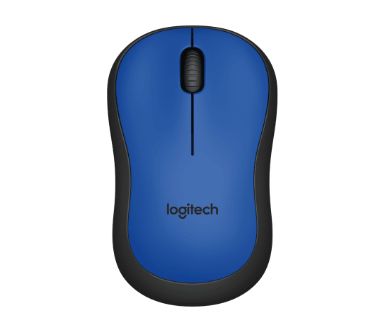 Logitech M220 Silent Wireless Mouse (Blue)