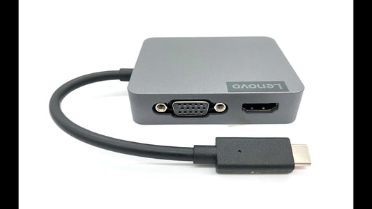 Lenovo USB-C Travel Hub Gen 2 (GX91A34575) – HDMI, VGA, Ethernet, USB-A - Globaltech.tc