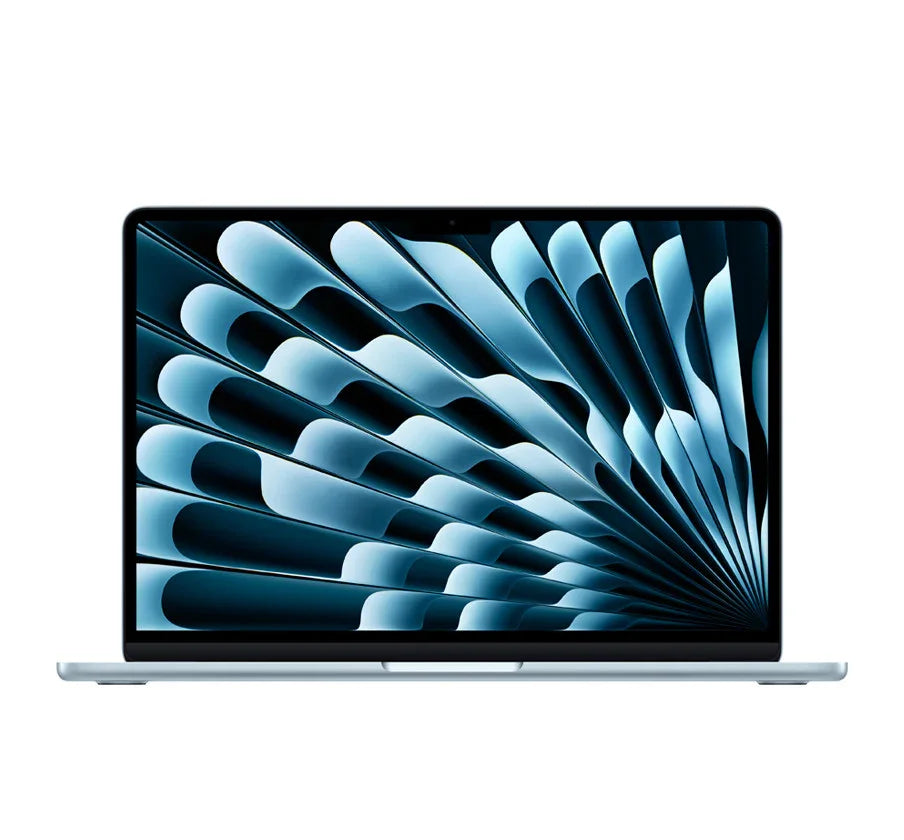 Apple MacBook Air Laptop | 13.6" M4 Chip, 8-Core GPU, 16GB RAM, 256GB SSD – Midnight / Sky Blue - Globaltech.tc