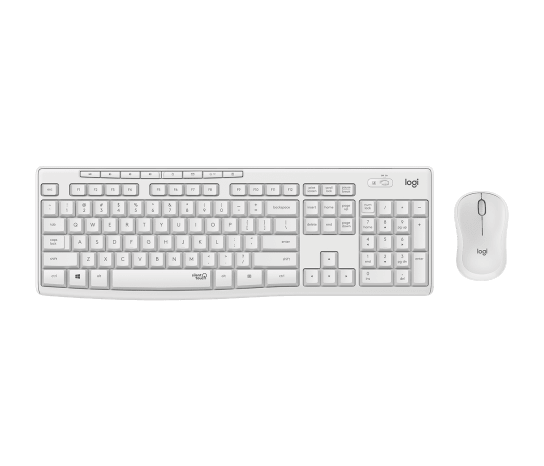 Logitech MK295 Silent Wireless Keyboard & Mouse Combo (Dekwaneh Showroom)