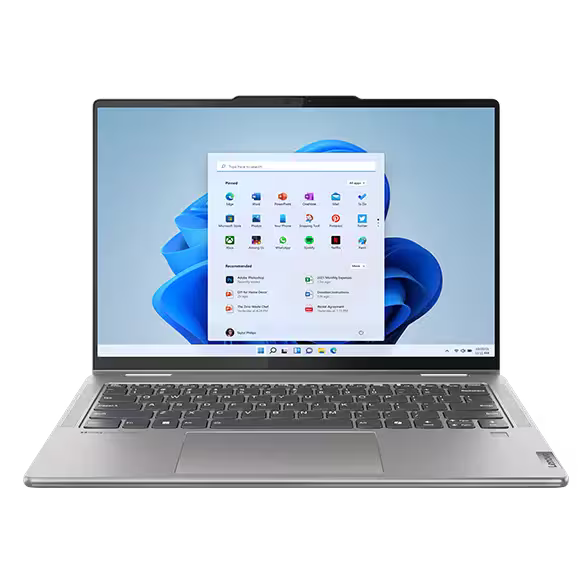 Lenovo Yoga 7 16AHP9 83DM0006US 2-in-1 Laptop – AMD Ryzen 7 8840HS, 16GB RAM, 1TB NVMe, 16" WUXGA Touchscreen, Radeon 780M, Windows 11, Arctic Grey