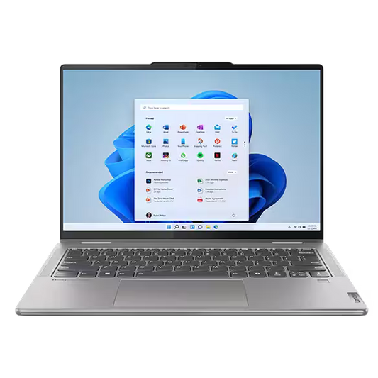 Lenovo Yoga 7 14AKP10 83JR0002US 2-in-1 Laptop – AMD Ryzen AI 5 340, 16GB RAM, 512GB NVMe, 14" OLED WUXGA Touchscreen, Radeon 840M, Windows 11, Seashell