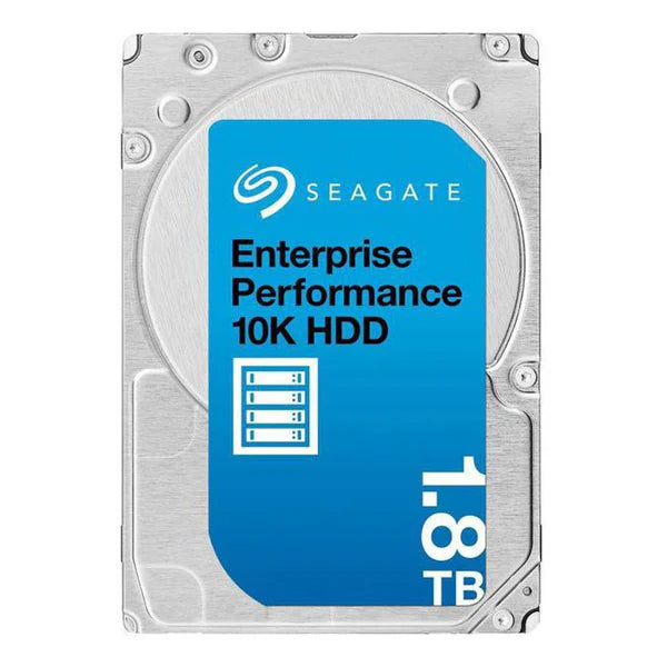 Seagate Enterprise 2.5" SAS Hard Drive – 1.8TB / 2.4TB, 10K RPM, 12Gb/s