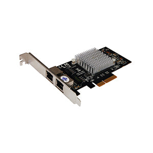 STLab N-390 PCIe Dual Gigabit LAN Card (Intel, 2-Port)