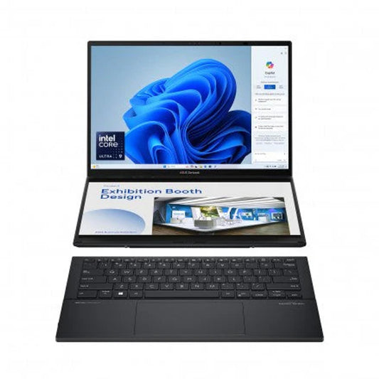 ASUS Zenbook DUO OLED UX8406MA – Intel Core Ultra 7, 16GB RAM, 1TB SSD, Dual 14" 3K OLED Touch, Stylus Support - Globaltech.tc