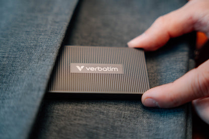 Verbatim Metal Mini USB-C NVMe External SSD – 512GB / 1TB (2000MB/s)