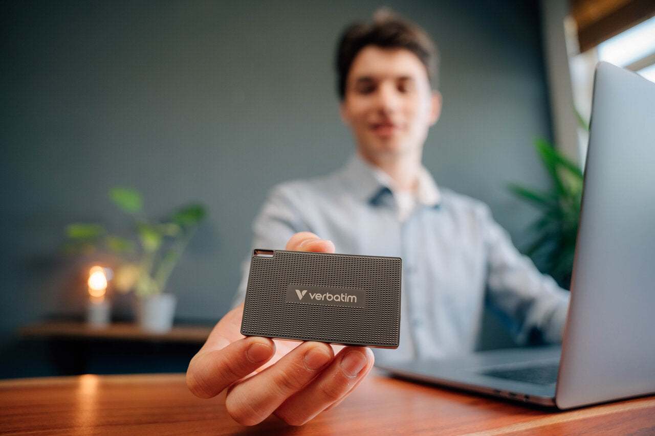 Verbatim Metal Mini USB-C NVMe External SSD – 512GB / 1TB (2000MB/s)