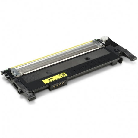 Compatible HP W2072A (117A) Yellow Premium Toner Cartridge (with Chip) - Globaltech.tc