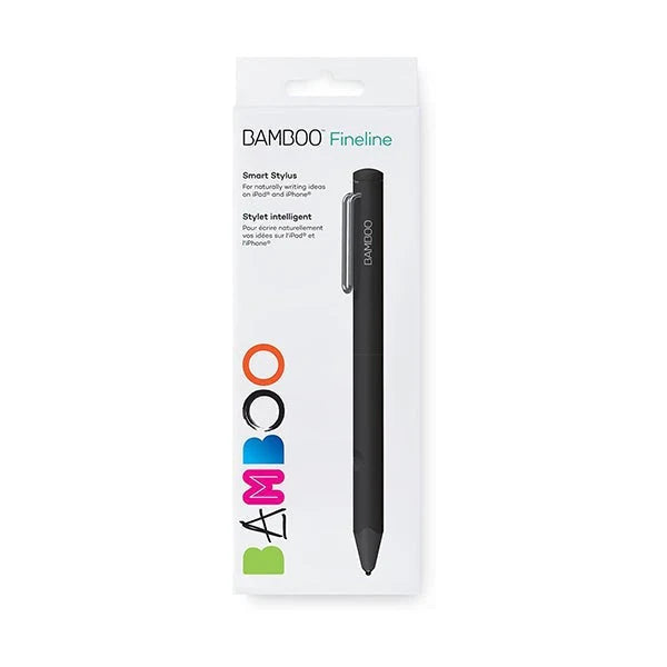 Wacom Bamboo Fineline 3 CS610CK – Smart Stylus with Fine Tip (Black) - Globaltech.tc
