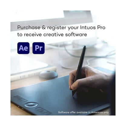 Wacom Intuos Pro PTH460K0A – Small Professional Graphics Tablet (Mac/PC) - Globaltech.tc