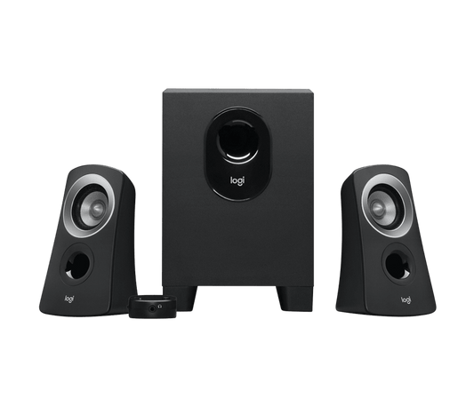 Logitech Z313 25W Stereo Speakers with Subwoofer – Rich Multimedia Sound - Globaltech.tc
