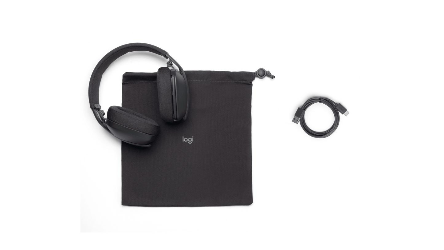Logitech Zone Vibe 100 Wireless USB-C Headset – Clear Calls & Comfortable Listening - Globaltech.tc